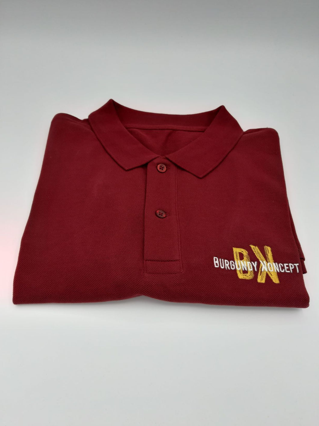 POLO brodé BK Burgundy